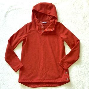 Orange Northface Hoodie